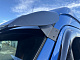 Козирьок на лобове скло (чорний глянець, 5мм) для Volkswagen LT 1995-2006 рр
