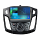 Штатна магнітола 2K Torssen Ford Focus 12-17 чорний глянець з кнопками TOP F96128 4G Carplay DSP