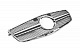Передня решітка AMG Silver (2009-2012) для Mercedes E-сlass W212 рр