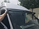 Козирьок на лобове скло (чорний глянець, 5мм) для Mercedes Sprinter W901/902/903/904/905 1995-2006 рр