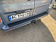 Накладка на задній бампер DDU (ABS) для Renault Trafic 2001-2015 рр