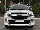 Кришки дзеркал (з повторювачем, стиль 2016) Білий колір для Toyota Land Cruiser 200 2007-2021 рр