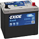 Акумулятор 60Ah-12v Exide EXCELL (230х172х220), R, EN480 Азія