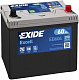 Акумулятор 60Ah-12v Exide EXCELL (230х172х220), R, EN480 Азія