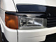 Вії Прямий капот (2 шт) Чорний мат для Volkswagen T4 Transporter 1990-2003 рр