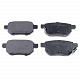 Колодки задні гальмові Great Wall Voleex C10/30/Haval M2/M4 (дискові) Blue Print