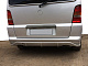 Накладка на задній бампер (під фарбування) для Mercedes Vito W638 1996-2003 рр