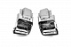 Насадки Autobiography (2 шт, нерж) для Range Rover III L322 2002-2012 рр