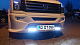 Накладка на передній бампер 2012-2026 (Sport-3, під фарбування) для Volkswagen Crafter рр