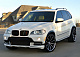 Накладка на передній бампер (для 2007-2010 Base, під фарбування) для BMW X5 E70 рр