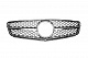 Передня решітка AMG Silver для Mercedes C-class W204 2007-2015 рр