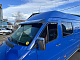 Козирьок на лобове скло (чорний глянець, 5мм) для Volkswagen LT 1995-2006 рр