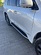 Бокові пороги (дизайн Lexus 2016-2026) Чорний колір для Lexus LX570/450d рр