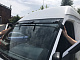 Козирьок на лобове скло (чорний глянець, 5мм) для Volkswagen LT 1995-2006 рр