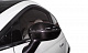 Накладки на дзеркала 2007-2015 (2 шт., натуральний карбон) для Fiat 500/500L рр