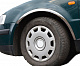 Накладки на арки (4 шт, нерж) SW, 1996-2000 для Volkswagen Passat B5 рр