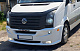 Накладка на передній бампер 2012-2026 (Era прямий, під фарбування) для Volkswagen Crafter рр