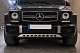 Захист переднього бампера (нержавійка) для Mercedes G сlass W463 1990-2018 рр