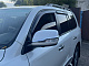 Смужки на дзеркала (2 шт, хром) для Toyota Land Cruiser Prado 150 2009-2023 рр