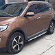 Бокові пороги BMW style (2 шт) для Kia Sorento III UM 2014-2020 рр